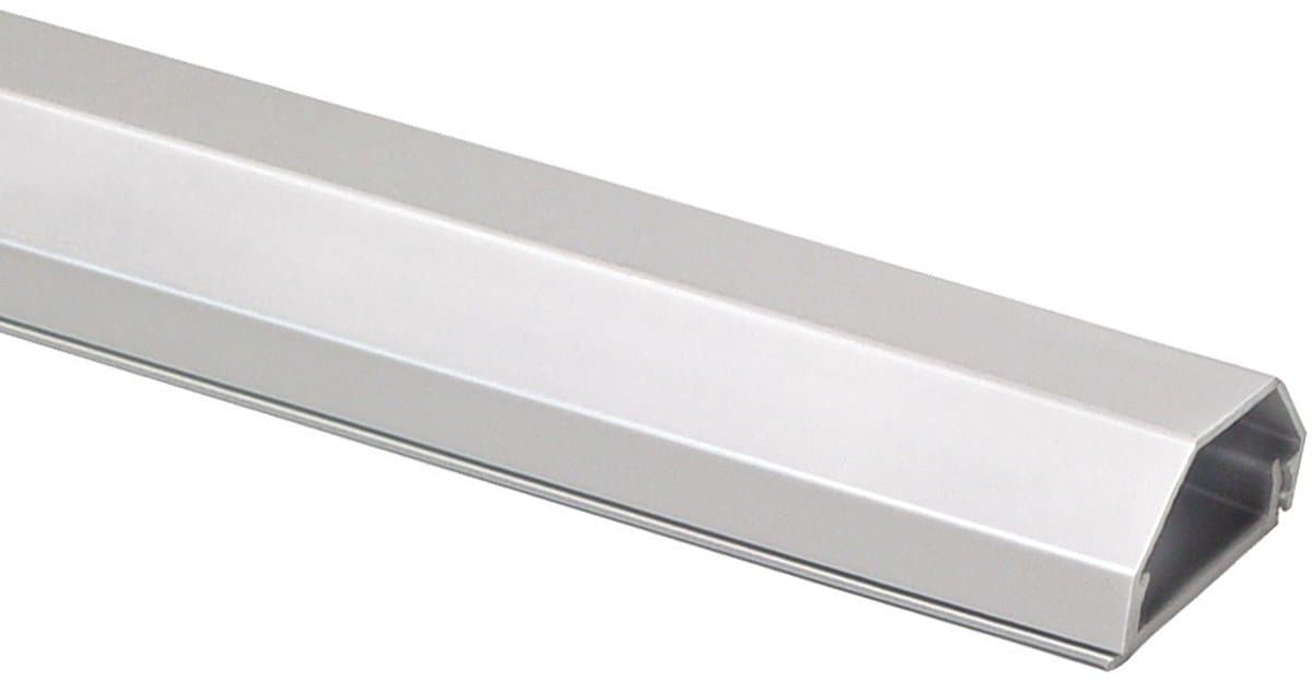 My Wall Aluminium kabelgoot - 110 x 3,3 cm / zilver