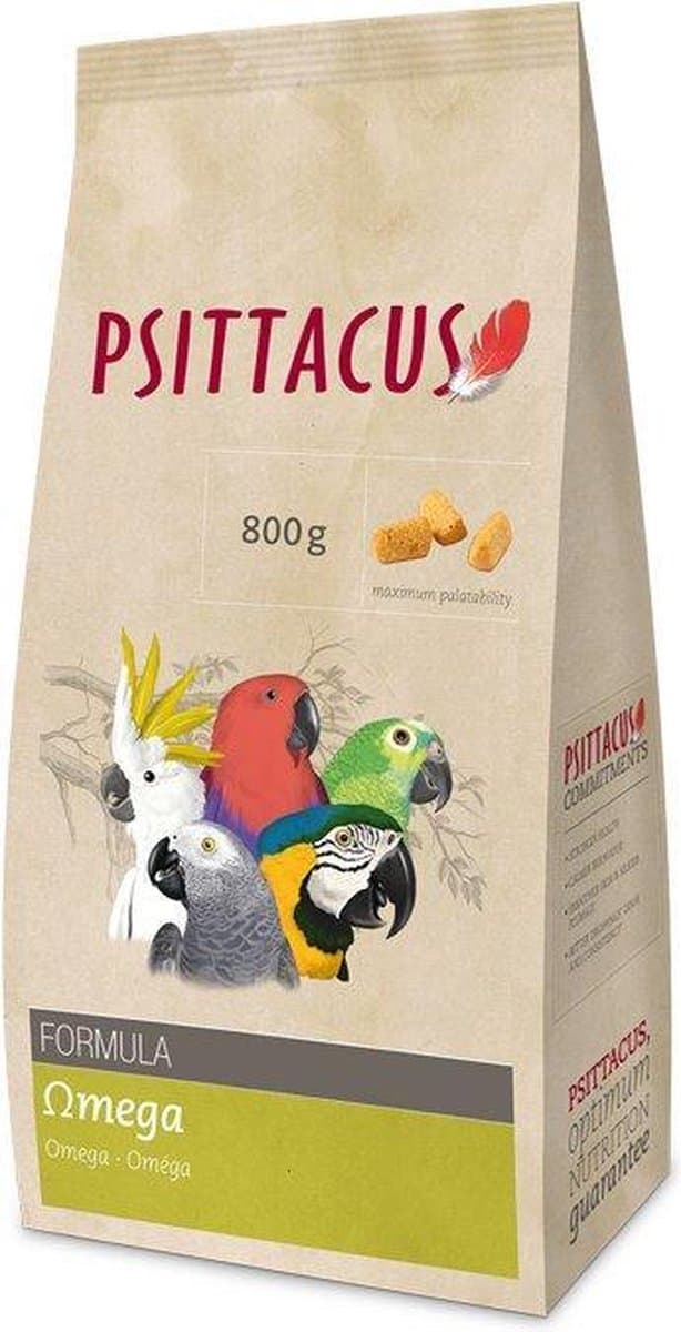 Psittacus Maintenance Omega Formula papegaaienvoer 800 gram
