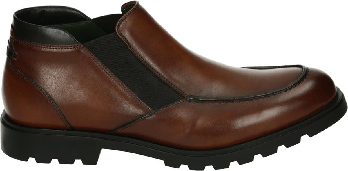 Galizio Torresi - 322848 - Nette herenschoenenBusiness half-hoog - Kleur: Cognac - Maat: 41