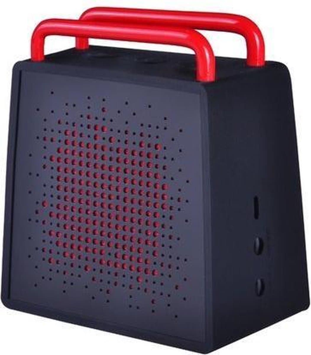 Antec - SPzero - Bluetooth Speaker - Waterbestendig - Zwart/Rood - Speaker Bluetooth