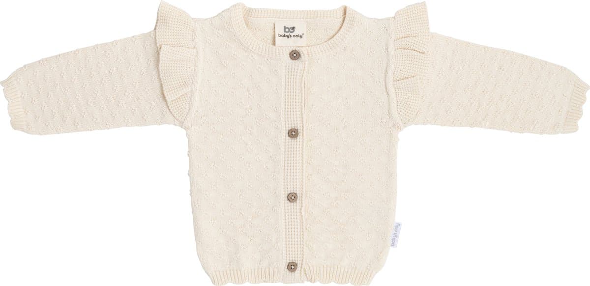 Baby's Only Vestje Miracle - Warm Linen - 62 - 100% ecologisch katoen - GOTS