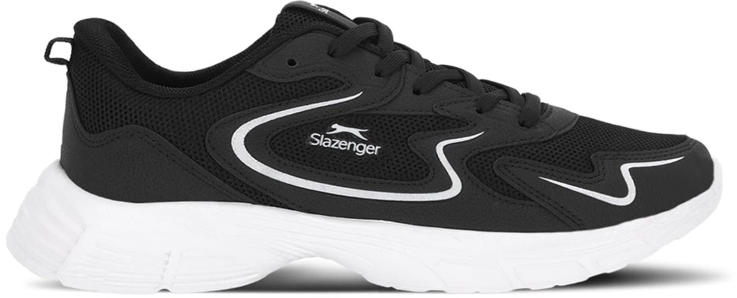 Slazenger Elijah Junior Hardloopschoenen - Zwart / Wit