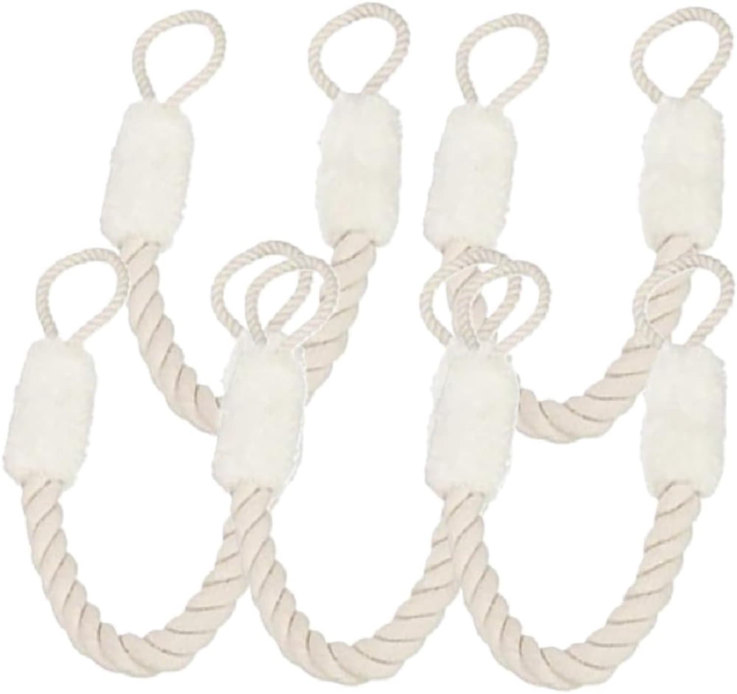 5-delige set deurkoordklemmen voor bescherming, deurstopper van katoen, ideaal voor deuren, kasten en vingerbescherming voor huisdieren