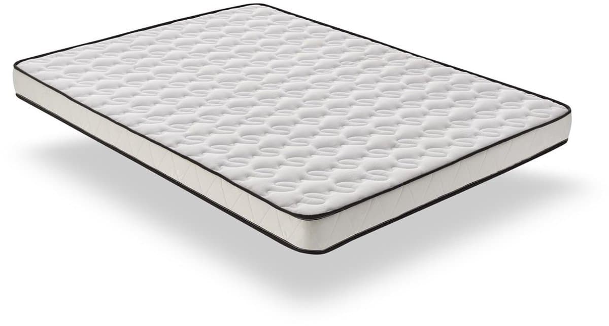 Matris Matras Visco Luxury Aloe Vera 100x190 - Traagschuim Matras - Bedmatras - 16 Cm Hoog - Medium Stevig - Oeko-Tex Gecertificeerd