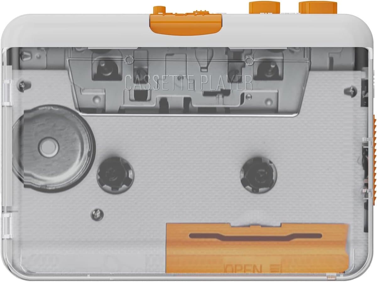 Draagbare cassettespeler - Draagbare bandrecorder - Via USB-interface - Mono/Stereo- USB-bandrecorder - Compatibel met laptops en desktops