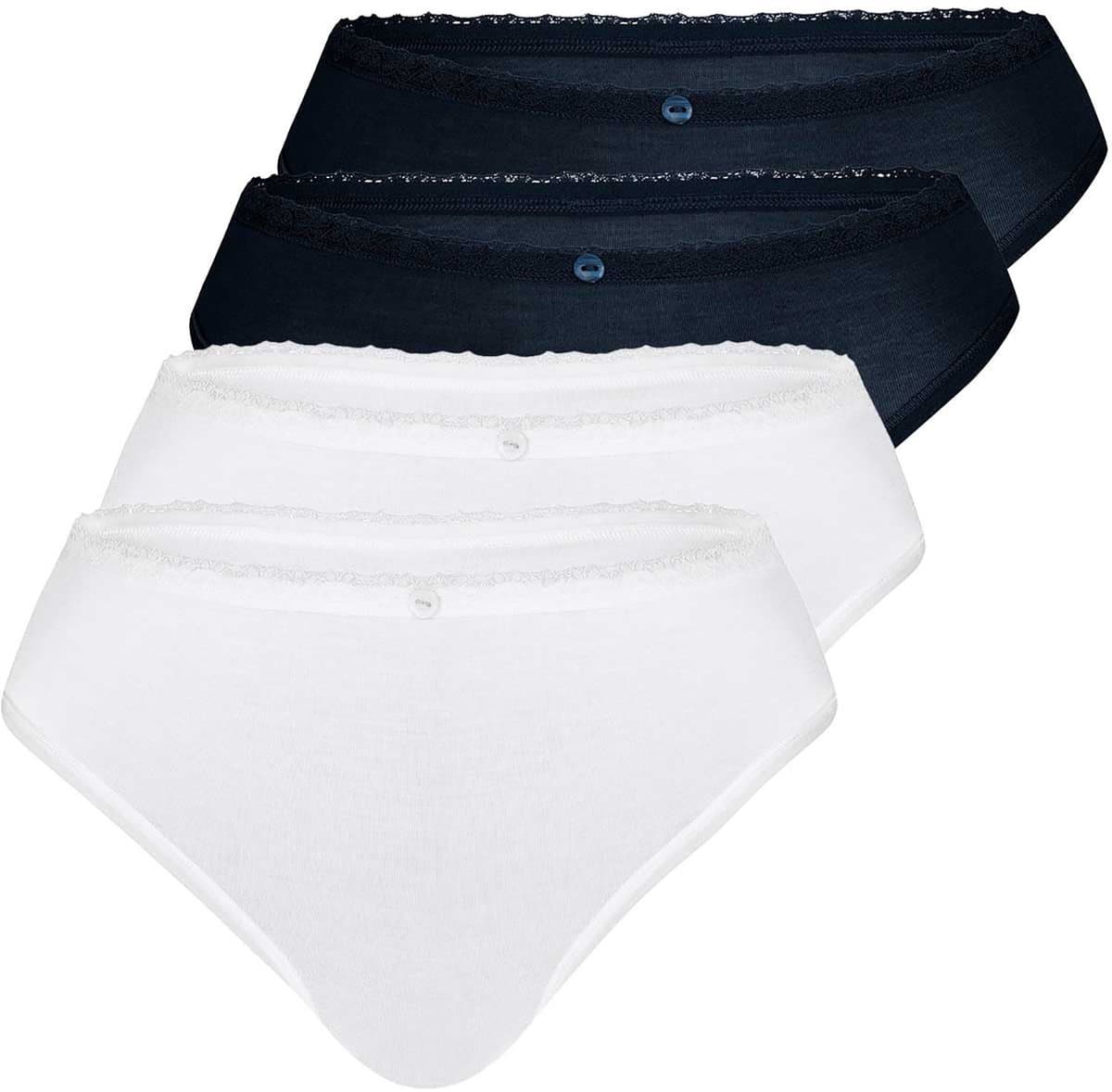 Verpakking van 4 Voordeelverpakking Touw Gestreept Assortiment