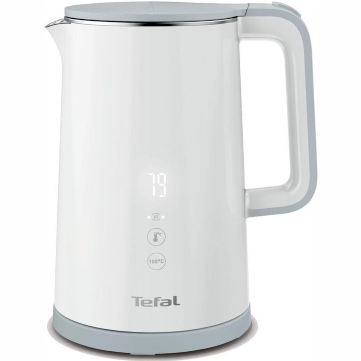 Tefal Sense KO6921 - Waterkoker - 1,5L - Modern Design - 5 Temperatuurstanden - Met LED-indicator - 1800W - Wit