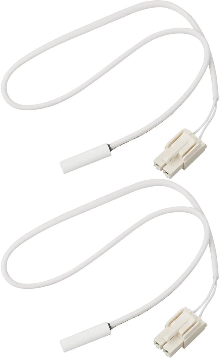 Dailygoods- Temperatuursensor 2x - Koelkast/Vriezer - Compatibel met Hisense - Wit - Type: Temperatuursensor - Geschikt voor diverse modellen - Koelkast Sensor