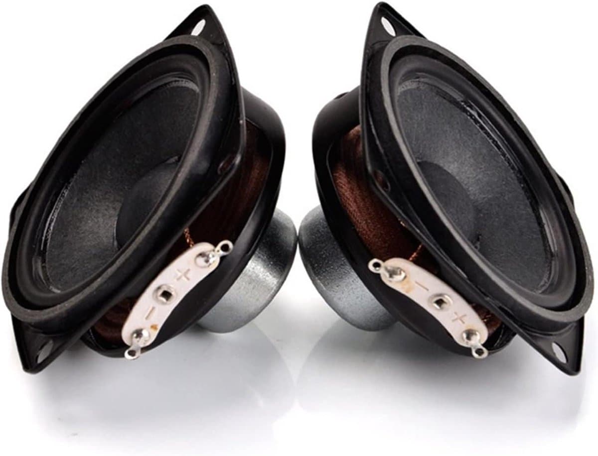 Mini Luidsprekers - Reserve Onderdelen - Geluid Verbeteren - Volledig Bereik - 57 mm - Zwart