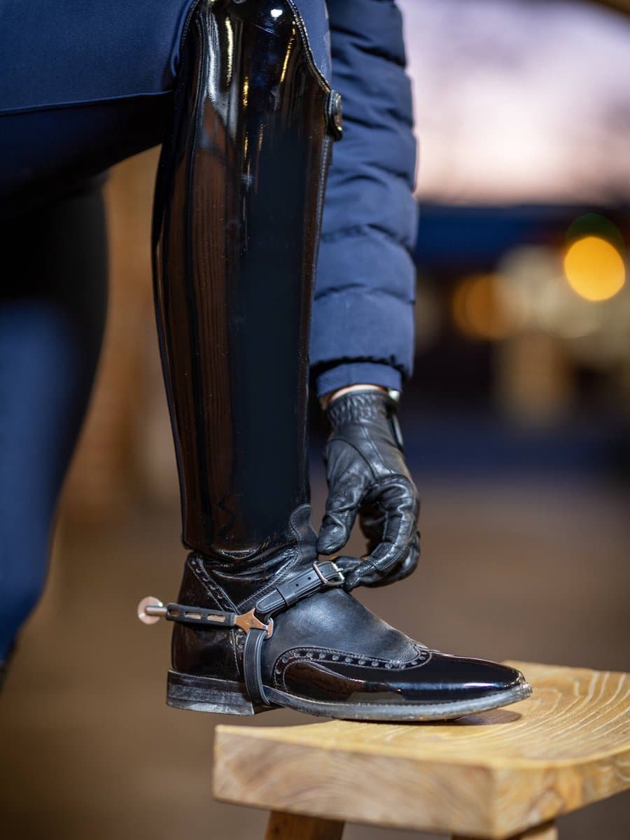 LeMieux Spoorriem Rubber - maat 45 - black