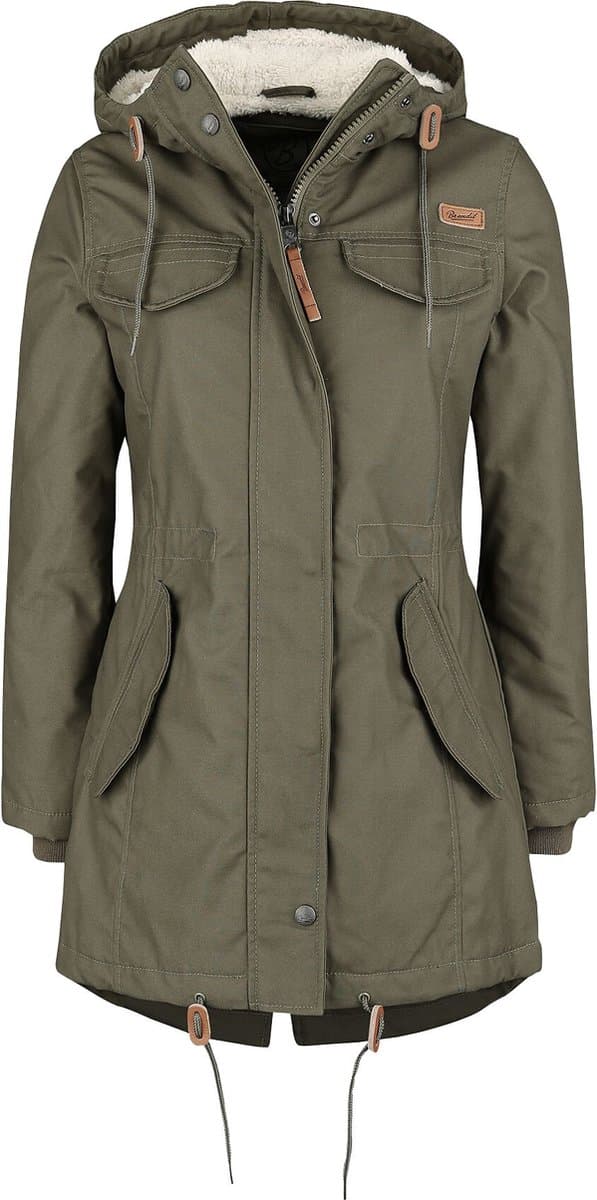 Brandit Mash Lake Parka Girls Dames Parka - olijf - XL