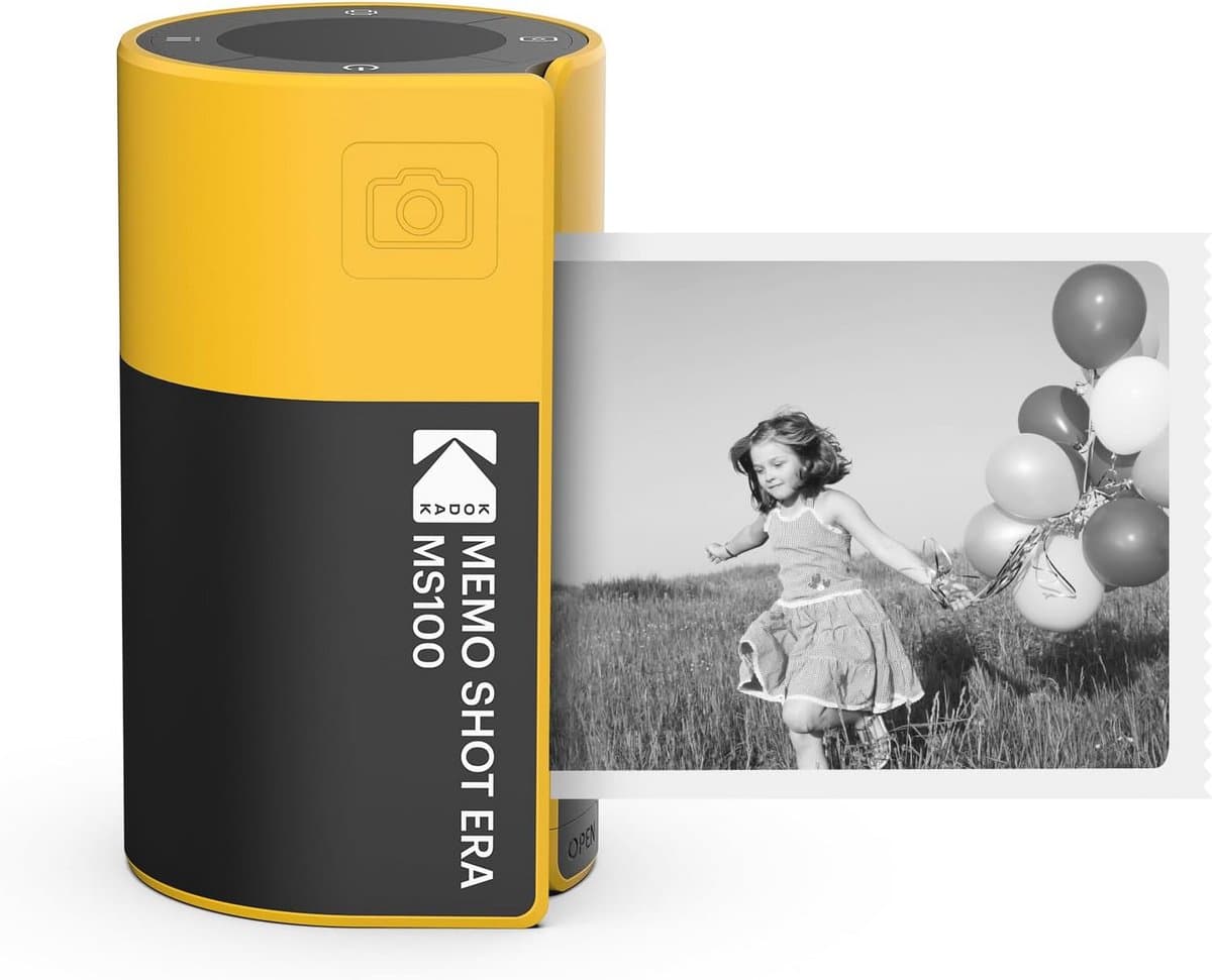 Mini Camera Geel - Compact en Draagbaar voor Prachtige Foto's