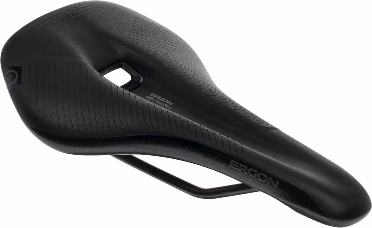 Ergon zadel SR Pro heren S/M zwart