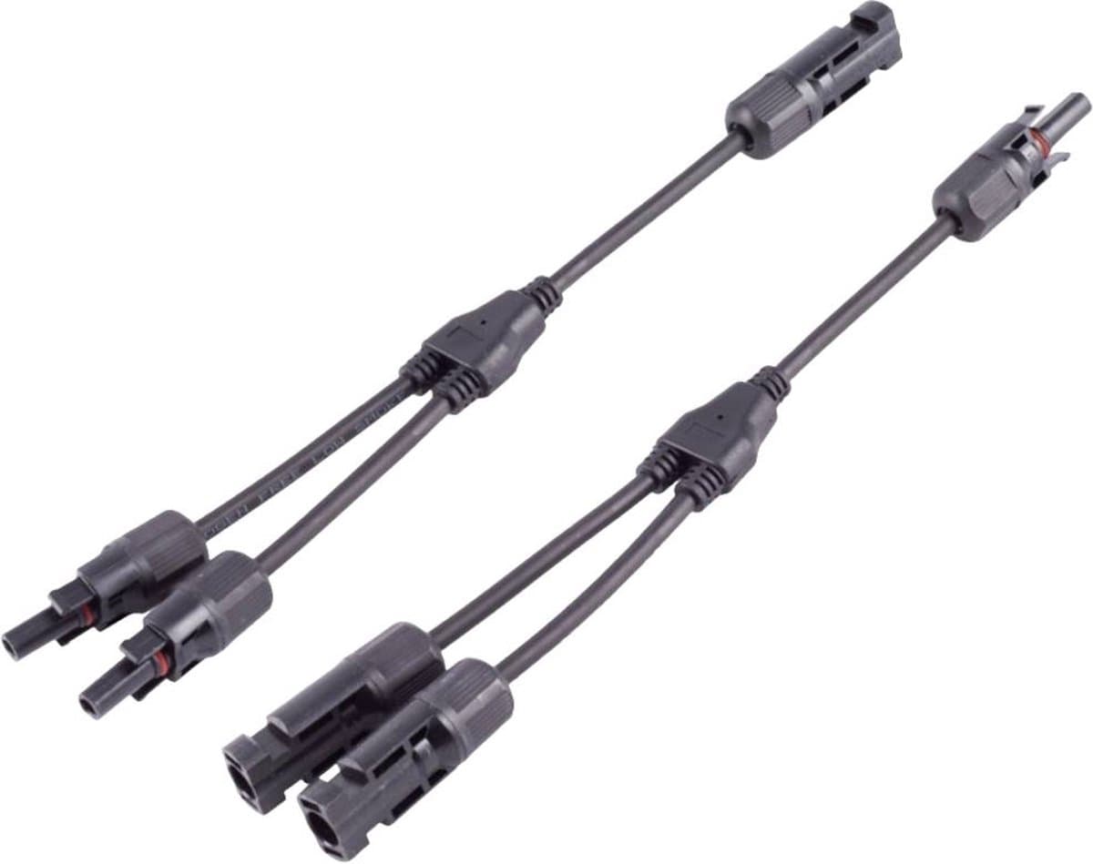 BKL Electronic 2800020 2/1 Y-stekker 4 mm² Kabellengte 0.30 m