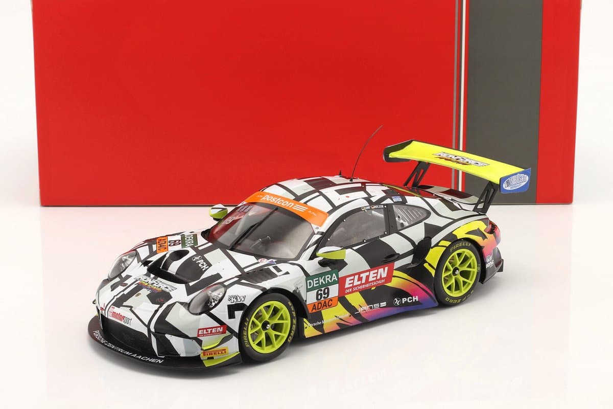Porsche 911 GT3 R #69 ADAC GT Masters Nürburgring 2019 - 1:18 - IXO Models