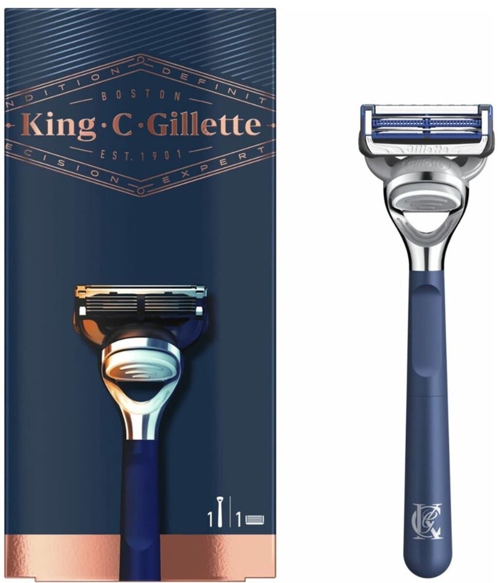King C. Gillette Gezicht en Contouren Scheersysteem Voor Heren
