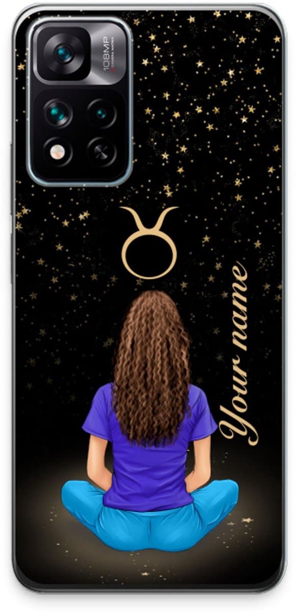 Gepersonaliseerd - Case Company® - Hoesje geschikt voor Xiaomi 11i Hypercharge hoesje - Sterrenbeeld N°4 - Soft Cover Telefoonhoesje - Bescherming aan alle Kanten en Schermrand