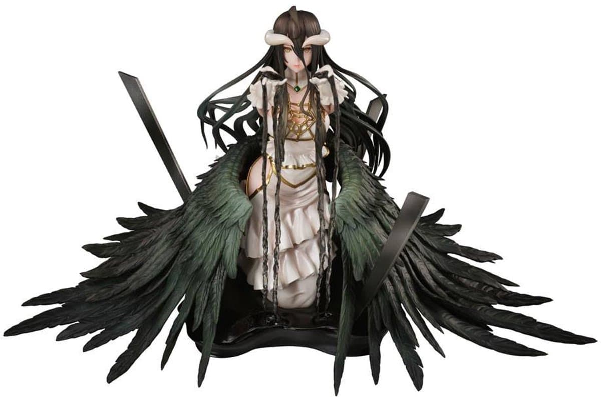 Furyu Overlord PVC Statue 1/7 Albedo White Dress Ver. 17 cm Beeld