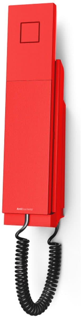 FELRODE analoge telefoon - geschikt voor wandmontage - noodtelefoon - e303a - rood