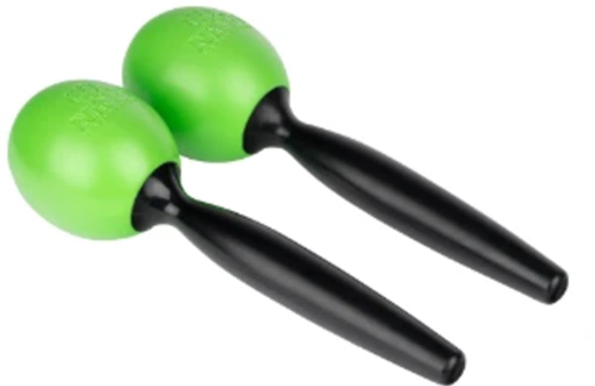 Nino Percussion NINO575GG Medium Maracas Groen