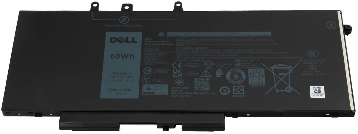Dell 451-BBZG Batterij - 68Wh - 4 cellen/7,6V