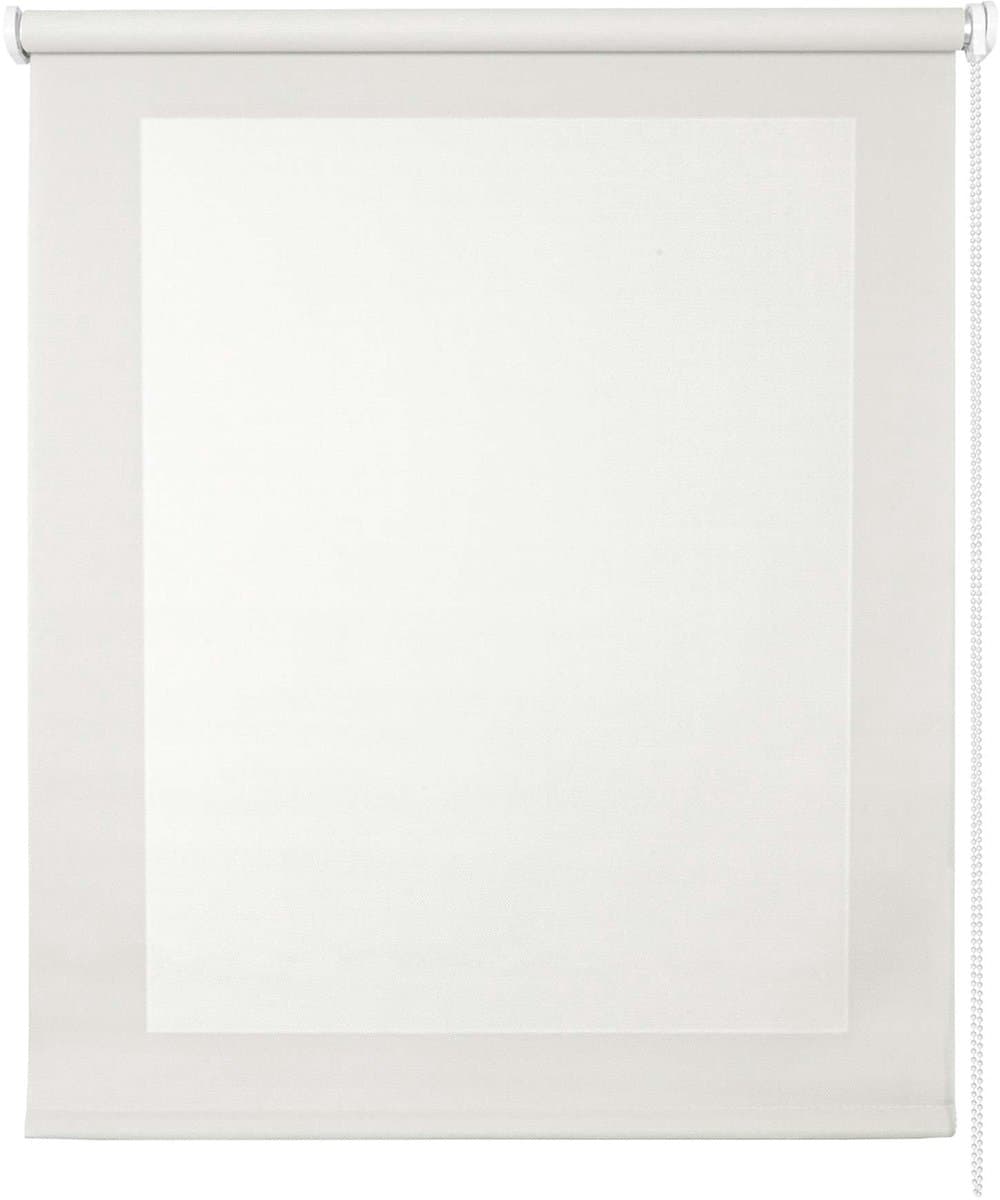 Storesdeco - Screen rolgordijn, doorschijnend, thermische isolatie, Wit 100x180 cm