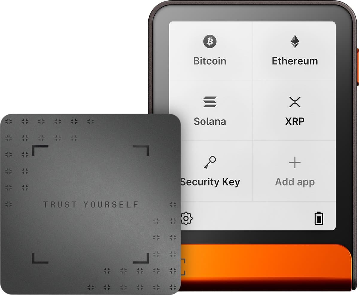 Ledger Flex Orange incl. Recovery Key