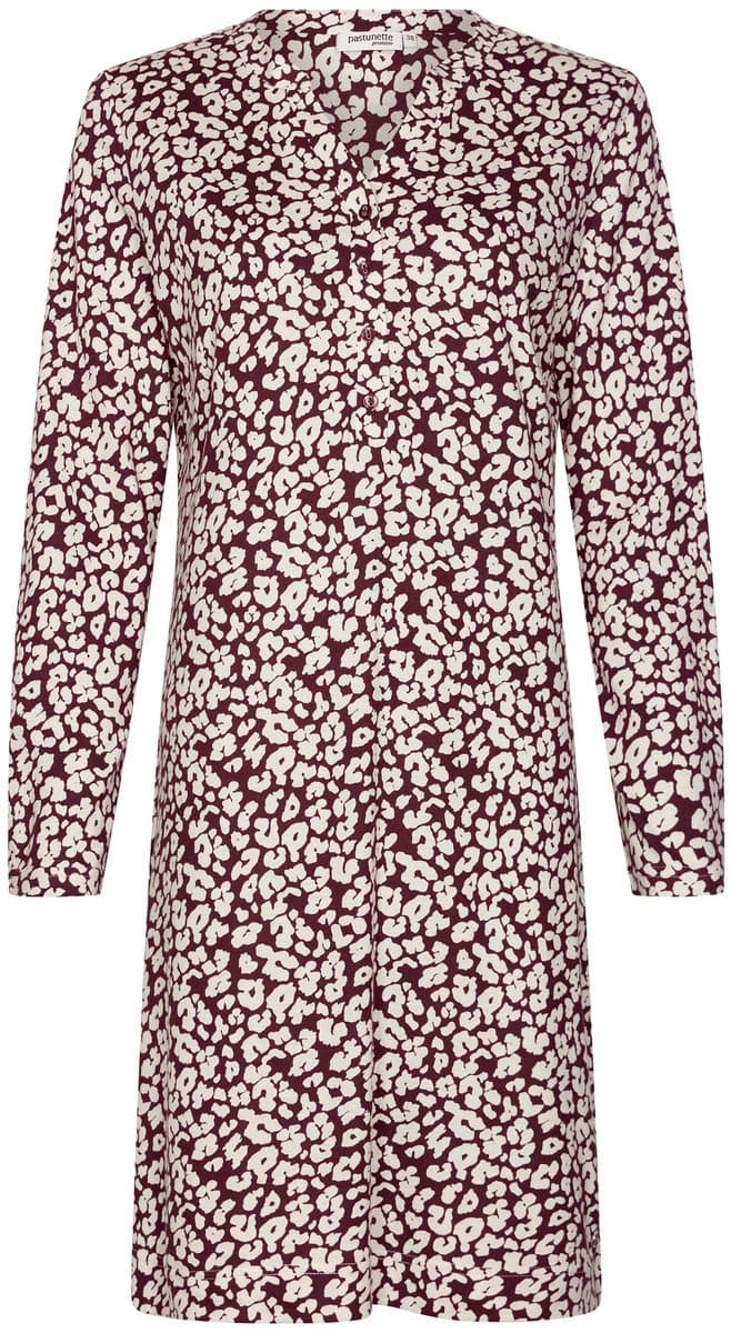 Pastunette Premium - Nachthemd - Burgundy Grace - Katoen/Modal - Maat 38