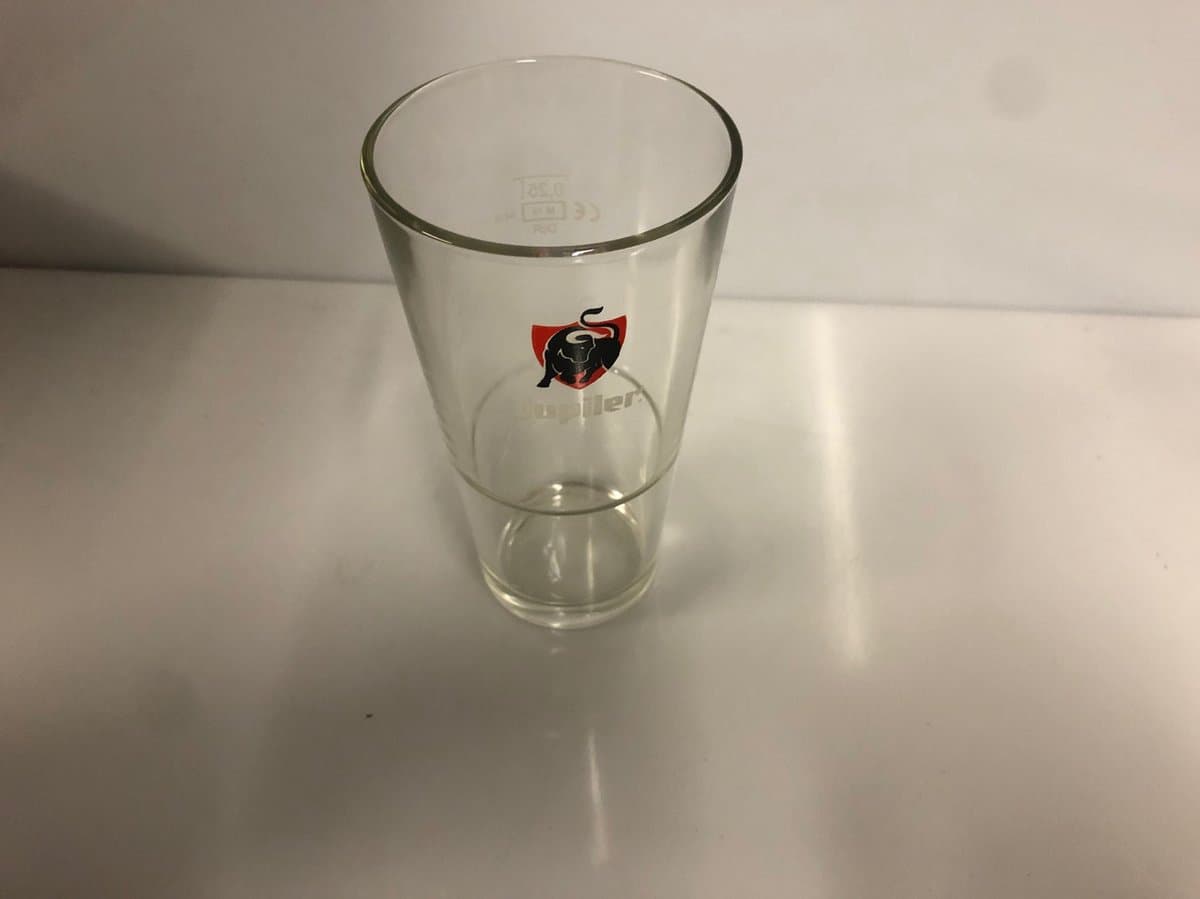 6x 25cl jupiler bierglas vaasje bierglazen