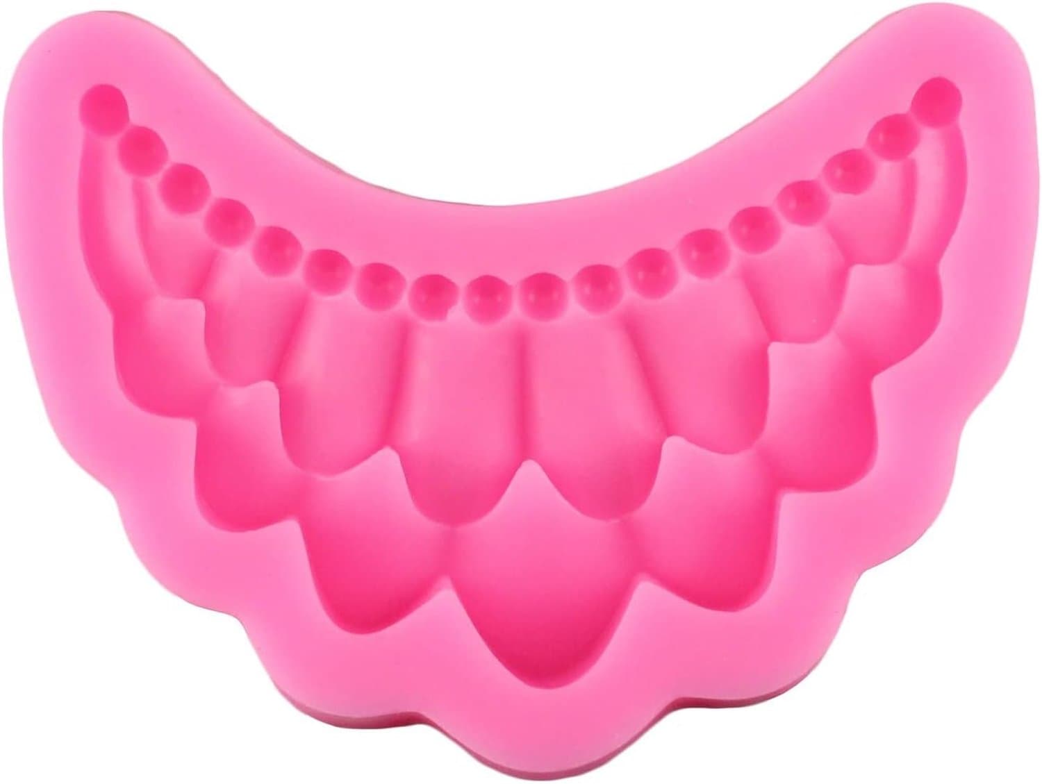 Taartboetseer Modelleerbenodigdheden 2 Stks Kant Decoratie Siliconen Fondant Schimmel Embossing Decoratie Schimmel Siliconen Cakevorm