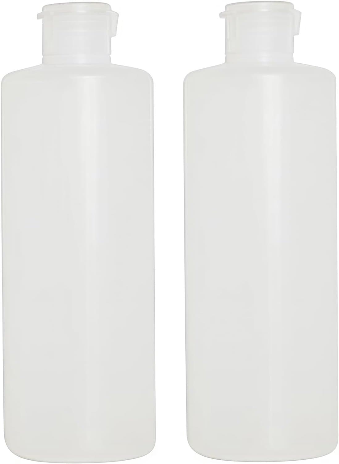 Squeeze fles 400ml - plastic - herbruikbaar - ideaal voor cosmetica - ShopVlot