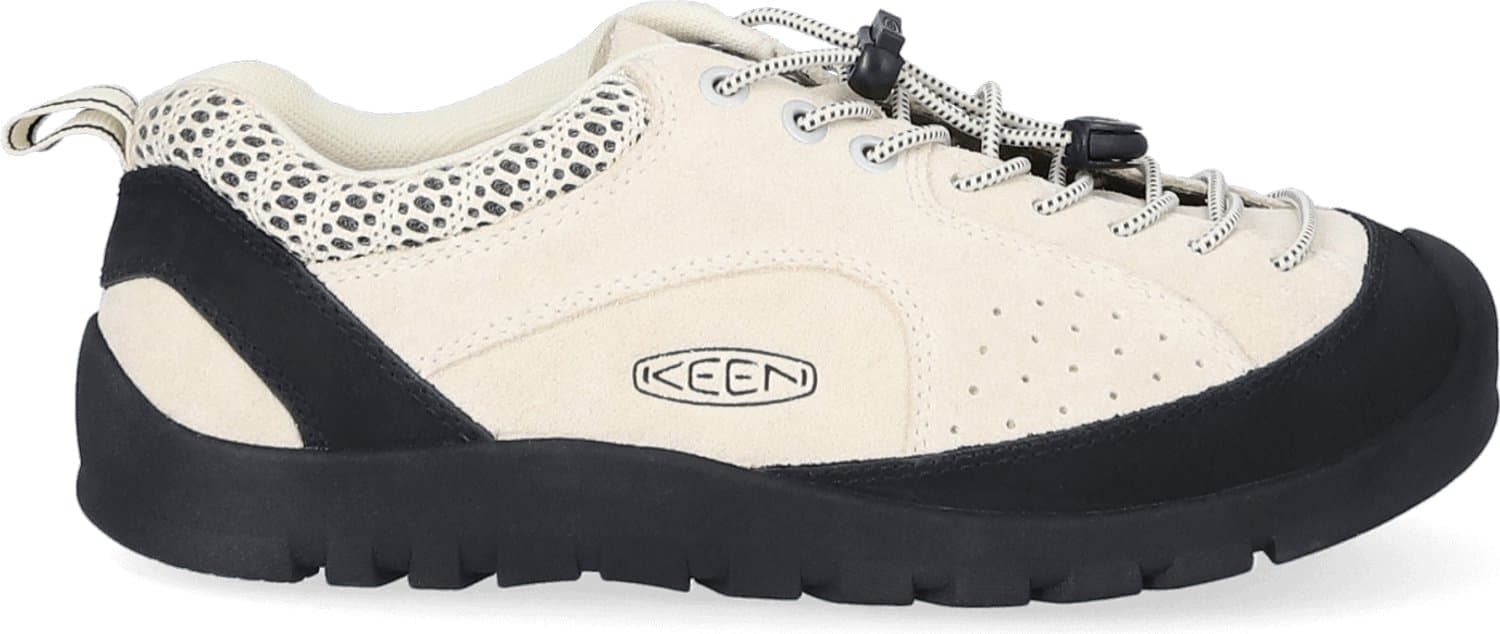 Jasper Rocks Dames Wandelschoenen Suède Wit