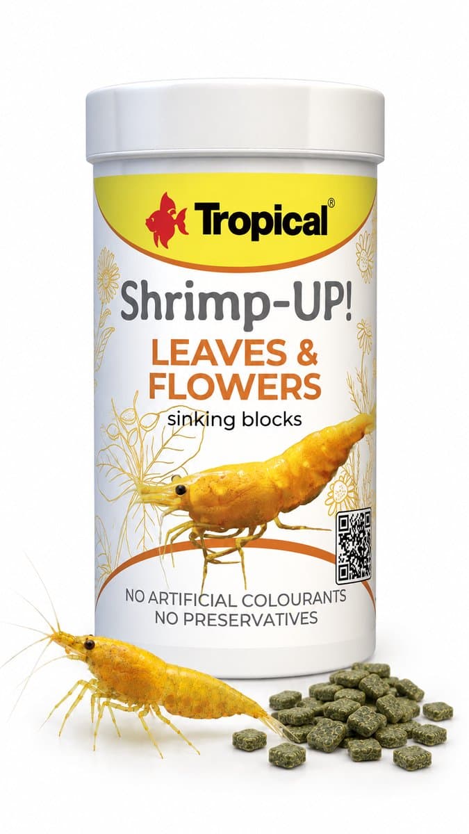 Tropical Shrimp-Up! Leaves and Flowers - Garnalenvoer - Voer voor Garnalen - 100ml