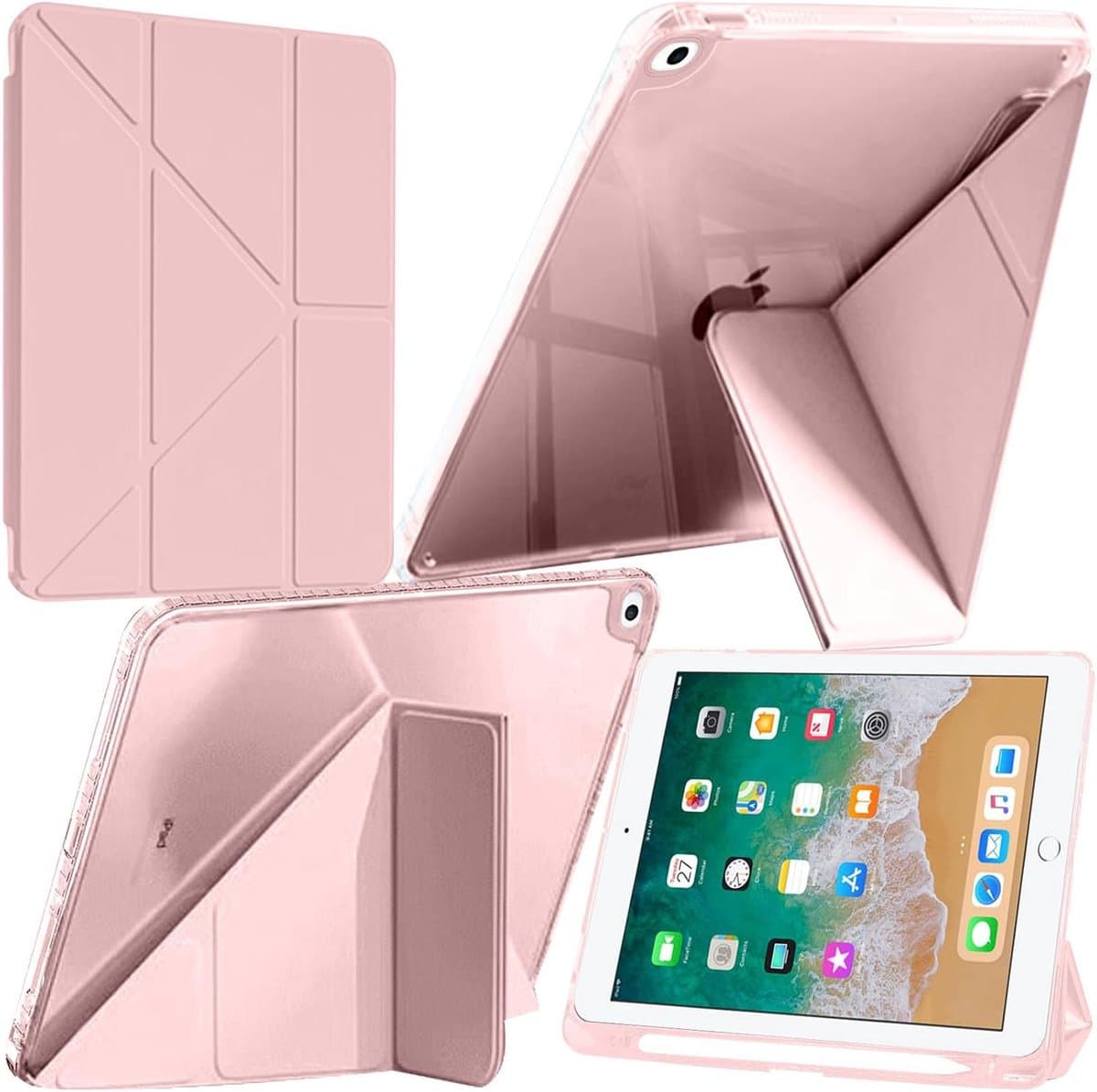 For iPad 6th/5th Gen 9.7" (2018/2017), Roze