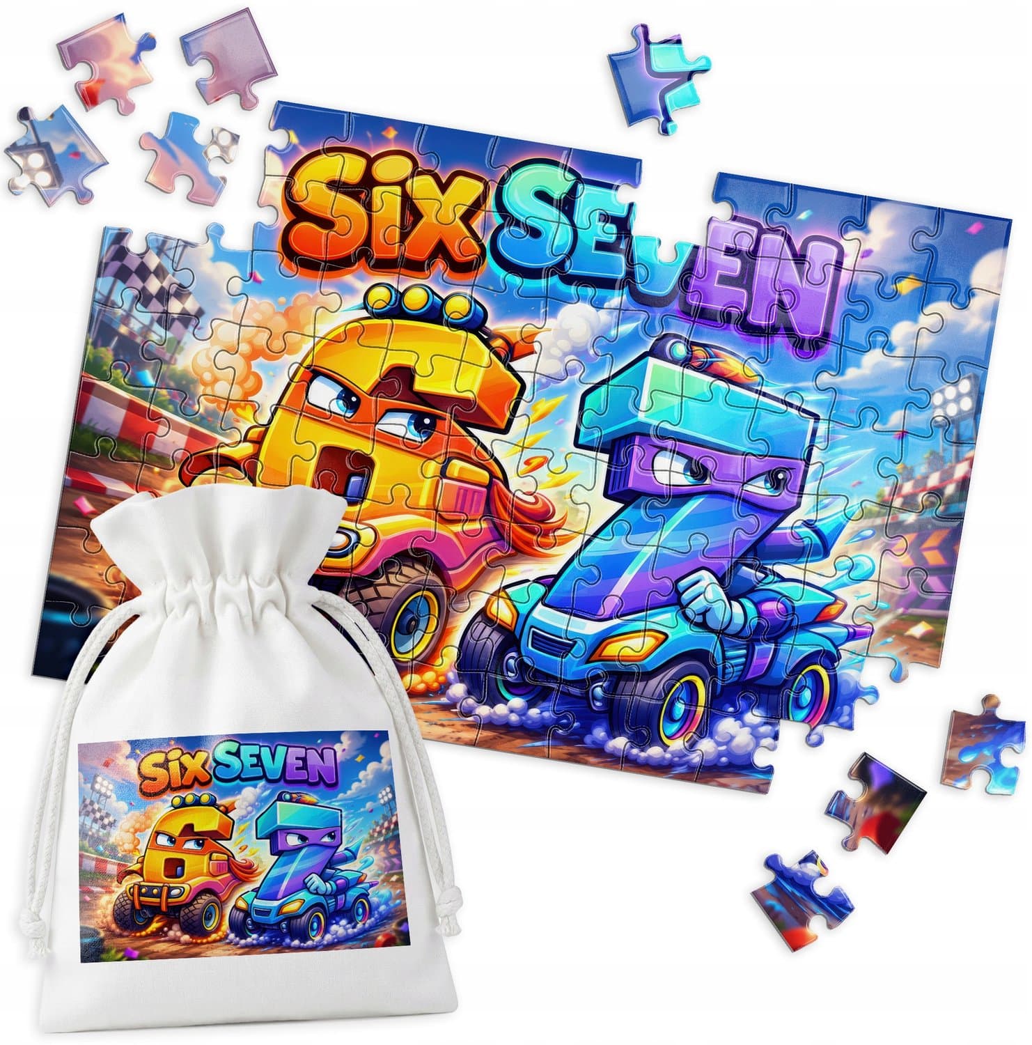 Traditionele Puzzel 96 Stukjes - Diverse Ontwerpen
