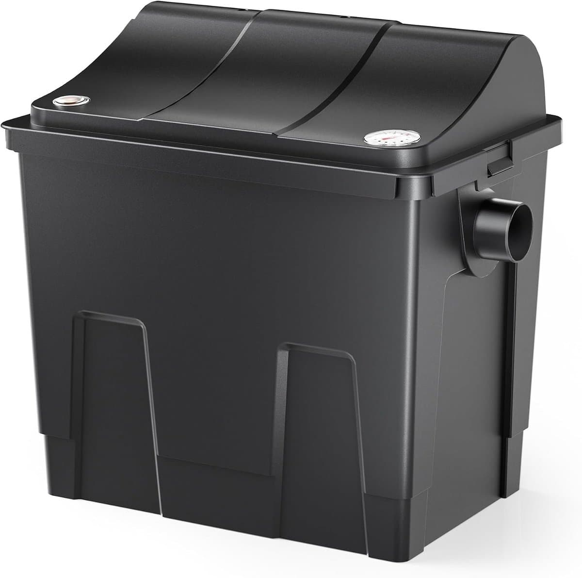 Kavora Vijverfilter - filtersysteem - 9W Filtersysteem Vijver - Zwart - 40cm x 28cm x 40cm