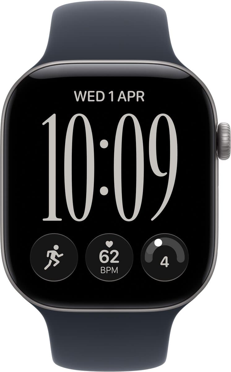 Apple Watch Series 12 - Wifi - 42 mm - Spacegrijs - S/M