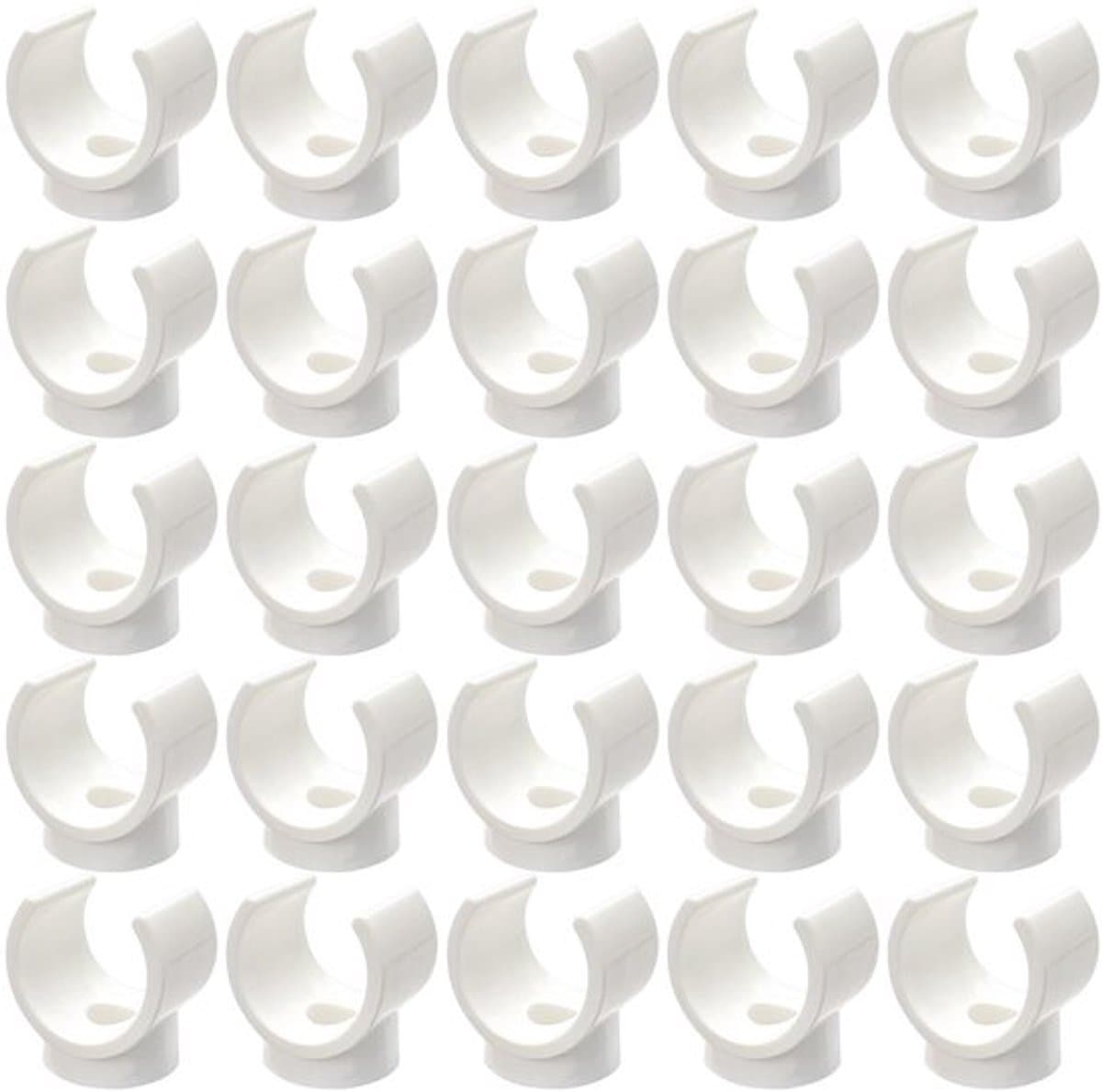 Solidchoice - Dailygoody - PVC Water Tube Klemmen - U-vormige Buisklemmen voor