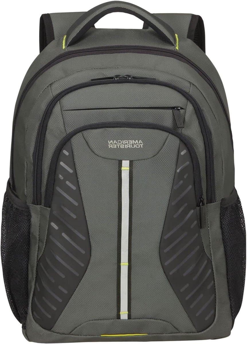 Laptoptas Unisex - Zakelijke Rugzak - Professioneel Gebruik - Extra Padded Vakken - 15.6 Inch - Grijs
