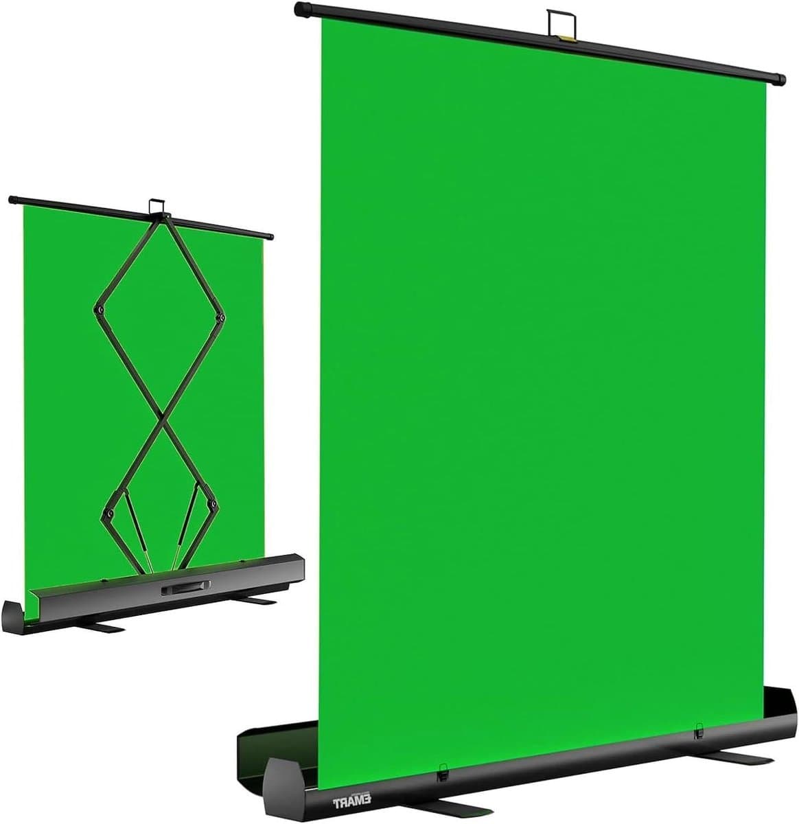 Groen Scherm - Achtergrond Doek - Video Streaming - Kreukvrij Polyester - 165x220cm - Groen