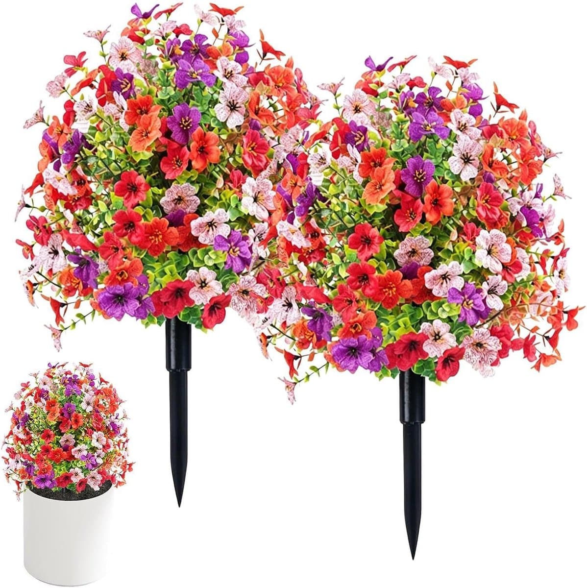 Kunstvormsnoei Bal - Decoratieve Plant - Buiten Decoratie - UV Bescherming - 55 cm - Groen