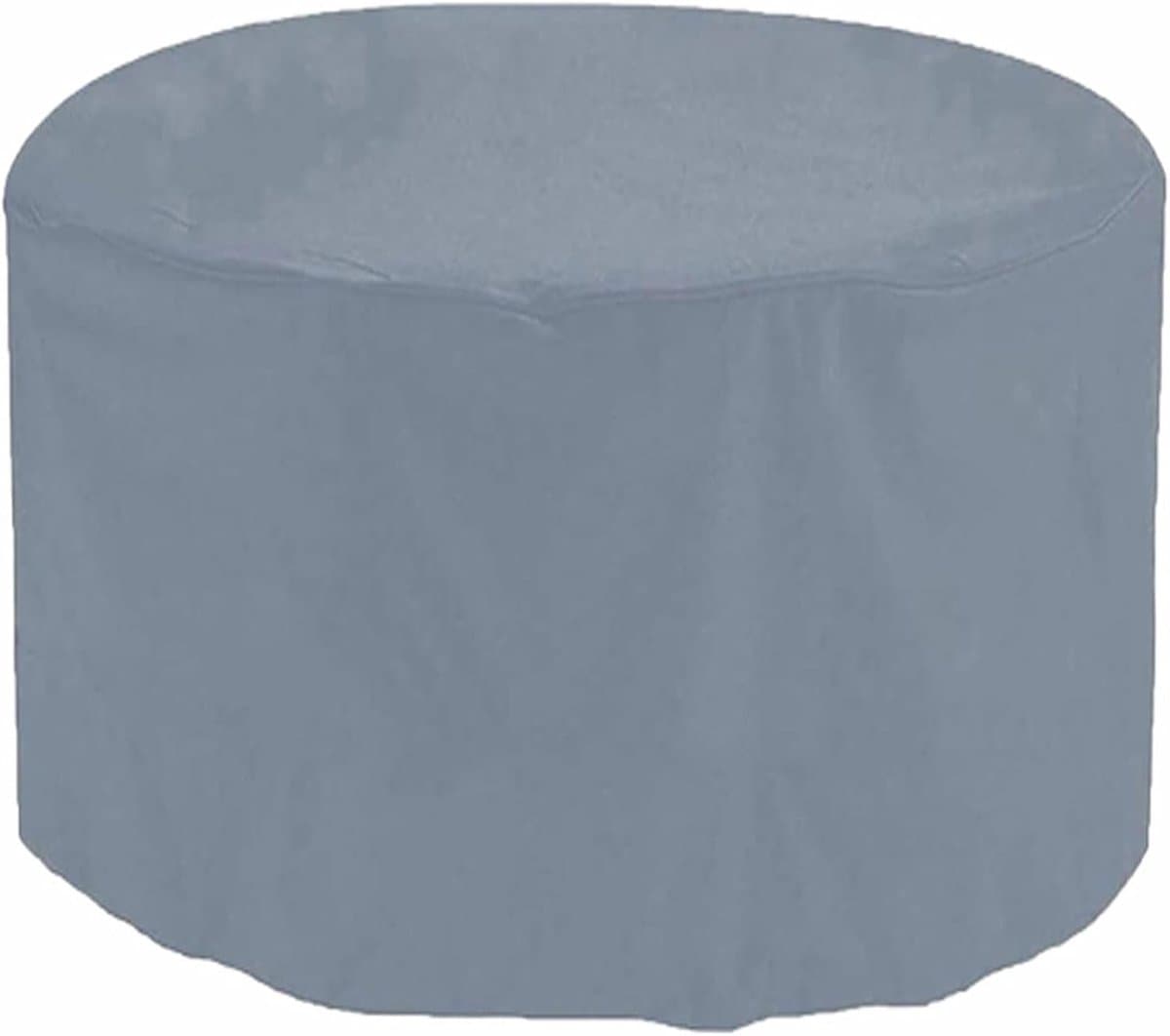 Tuinmeubelhoes Rond - Terrastafelhoes Waterdicht - Meubels Beschermen - Zwaar Belastbaar Oxford Stof - 119 x 79 cm - Zwart