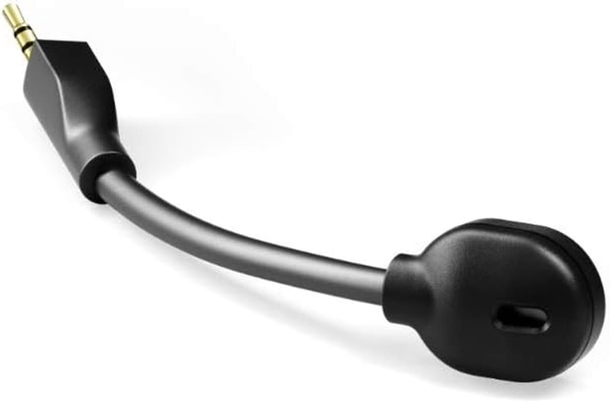Headset met Microfoon - Oordopjes met Microfoon - Online Communicatie - 2-in-1 Jack en USB - 20 g - Zwart