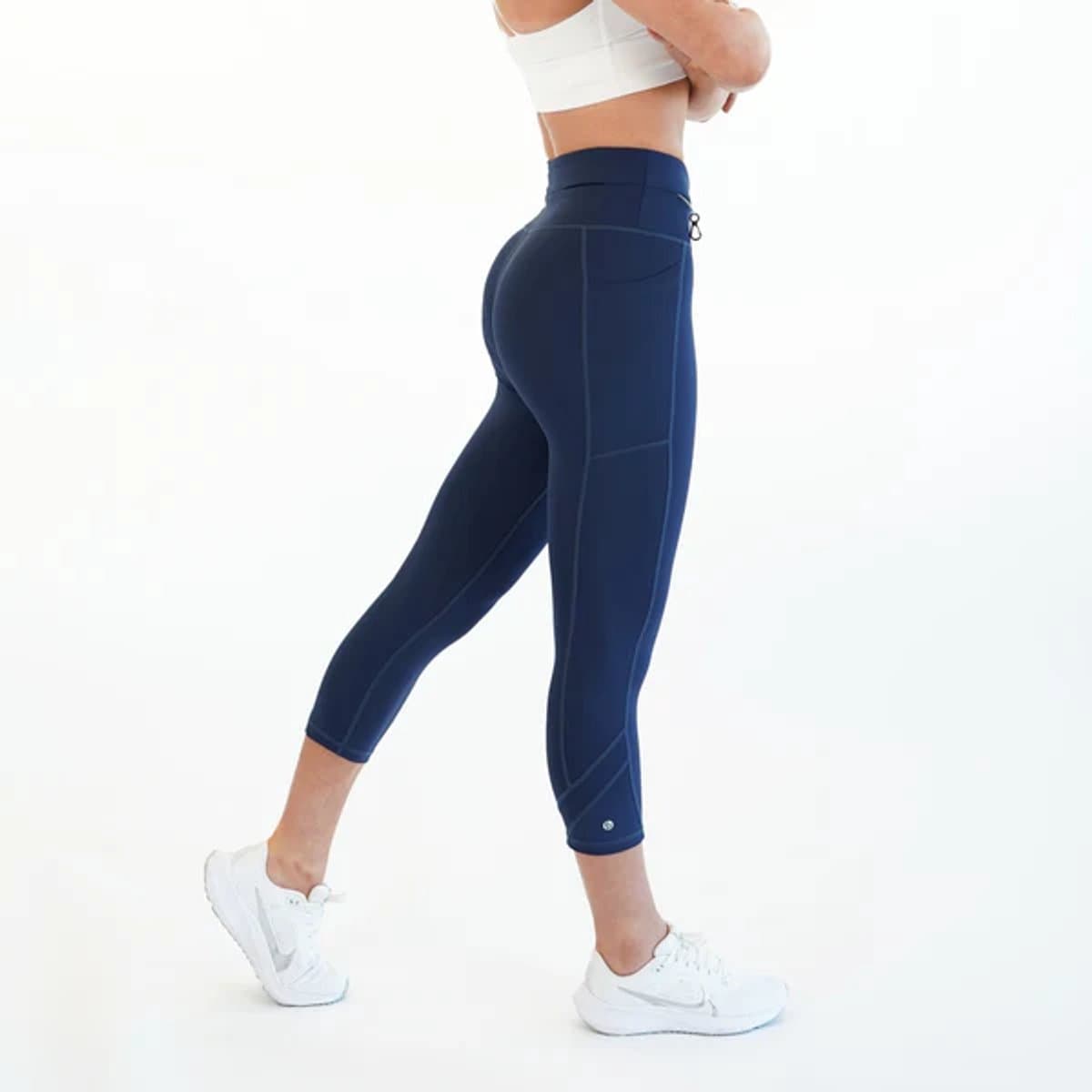 FlipBelt Crop - Sportlegging - Heupband - Runningbelt - Hardlopen - Fitness - Dames - Midnight blue - L