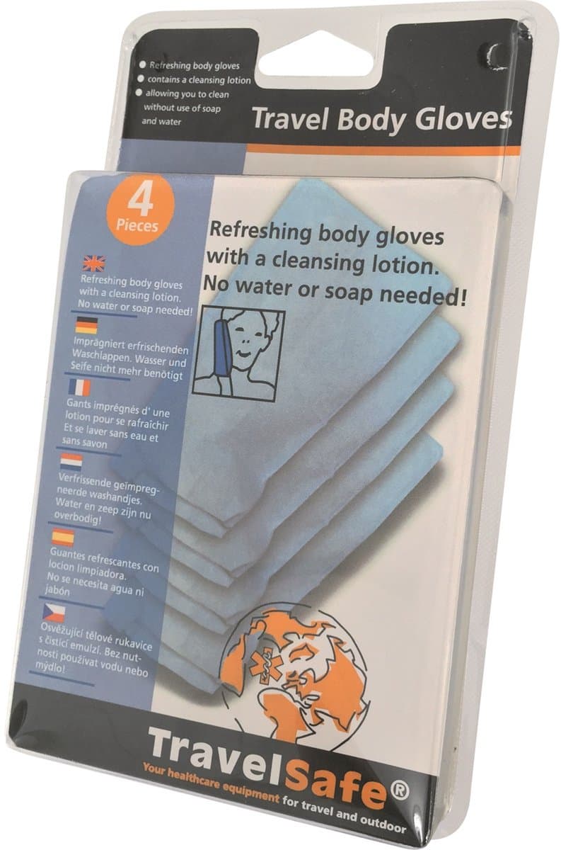 Travelsafe Washandjes - 4 stuks