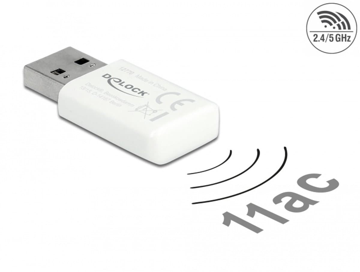 USB 3.0 dual-band WLAN ac/a/b/g/n microstick 867 + 300 Mbps