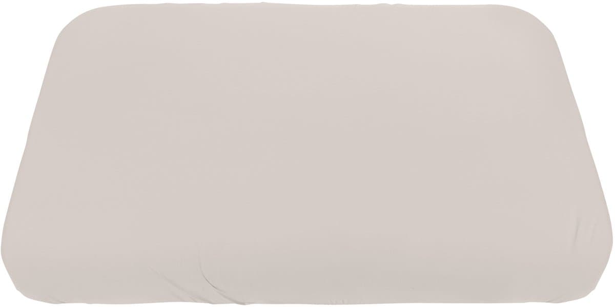 Sebra Jersey Hoeslaken - Baby - 70 x 120 cm - Seabreeze Beige