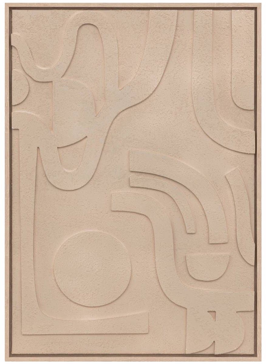 3D-wanddecoratie met grafische motieven AZRA