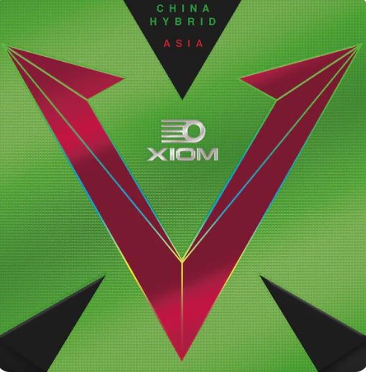 Xiom Vega Asia Hybrid - Zwart - 2.0 - Tafeltennis Rubbers