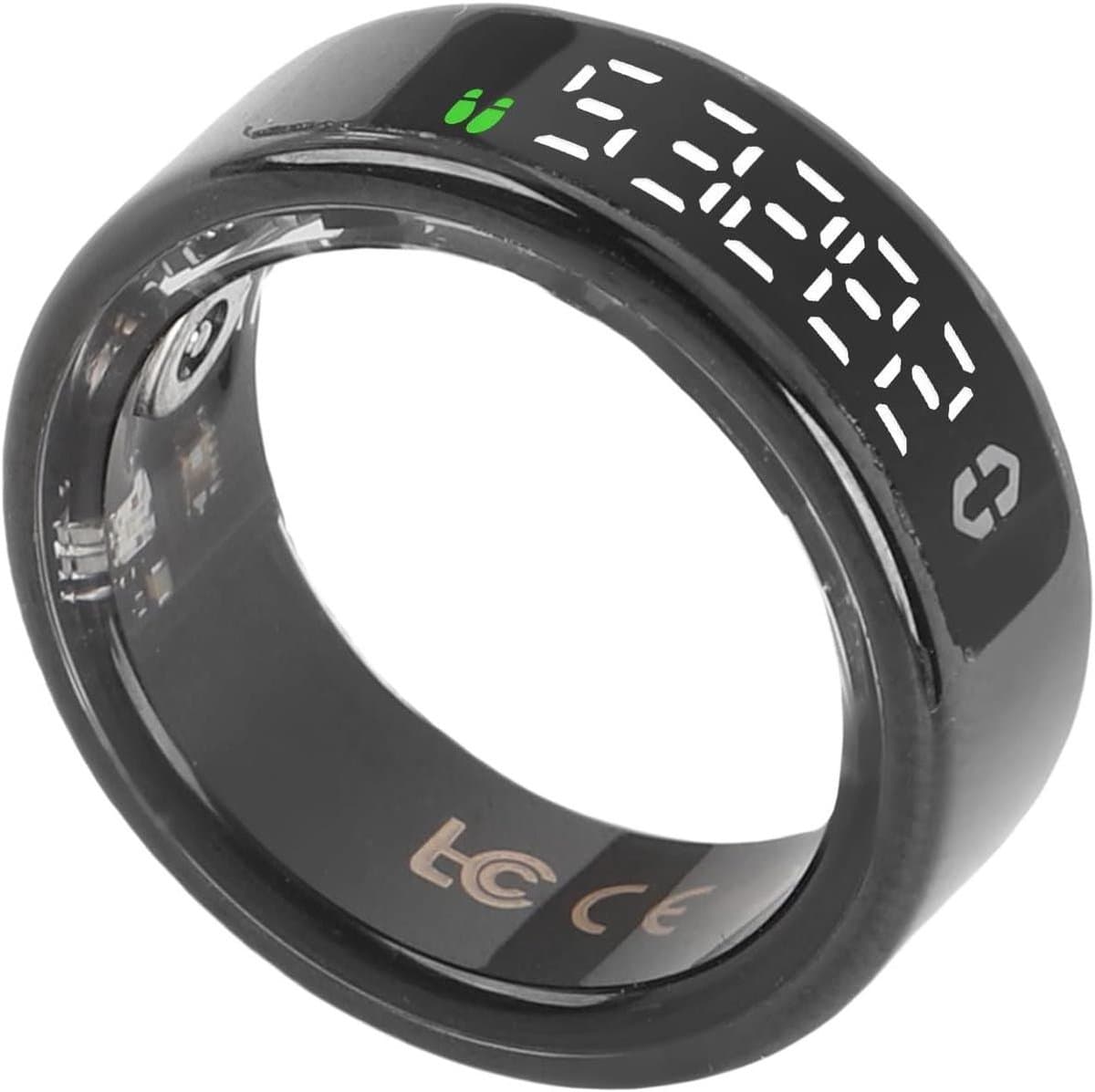 Slimme Gezondheidsring - Fitness Tracker - Activiteit Meten - 5 ATM Waterdicht - Maat 11 - Zwart